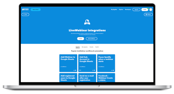 Программные решения для вебинаров White Label - LiveWebinar